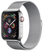 Часы Apple Watch Series 4 GPS + Cellular 40mm Stainless Steel Case with Milanese Loop Silver Серебристый Часы Apple Watch Series 4 GPS + Cellular 40mm Stainless Steel Case with Milanese Loop Silver Серебристый