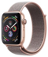Часы Apple Watch Series 4 GPS 40mm Aluminum Case with Sport Loop MU692 Золотистый/Розовый песок Часы Apple Watch Series 4 GPS 40mm Aluminum Case with Sport Loop MU692 Золотистый/Розовый песок