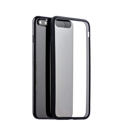 Чехол-накладка силикон Deppa Neo Case супертонкий D-85280 для iPhone 8 Plus/ 7 Plus (5.5) 0.3мм Черный борт - фото 6928