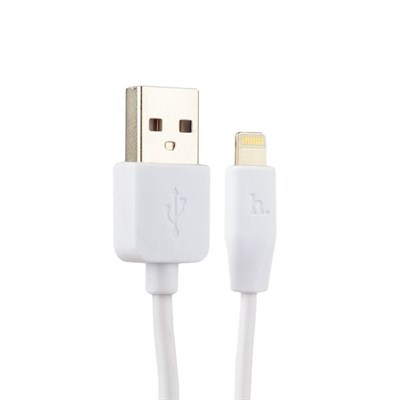 USB дата-кабель Hoco X1 Rapid Lightning (1.0 м) Белый - фото 10948