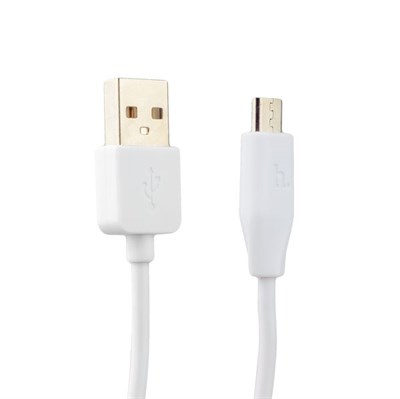 USB дата-кабель Hoco X1 Rapid MicroUSB (1.0 м) Белый - фото 10949
