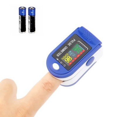 Пульсоксиметр (кислородомер, оксиметр) на палец Fingertip Pulse Oximeter 88 - фото 16265