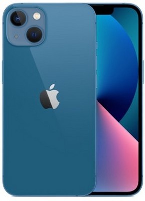 Смартфон Apple iPhone 13 128Gb Blue (небесно-голубой) - фото 16408