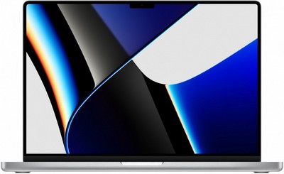 Ноутбук Apple MacBook Pro 16 2021 M1 Max 10 core 32ГБ, 1Тб SSD, Silver, Серебристый (MK1H3RU/A) - фото 16500