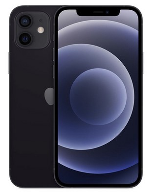 Смартфон Apple iPhone 12 64 ГБ, черный - фото 16801