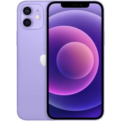 Смартфон Apple iPhone 12 128 ГБ, фиолетовый - фото 16943