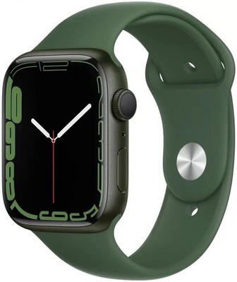 Умные часы Apple Watch Series 7 41 мм Aluminium Case, зеленый клевер - фото 17050