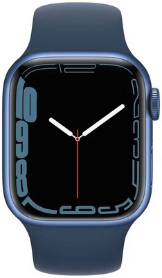 Умные часы Apple Watch Series 7 41 мм Aluminium Case, синий омут - фото 17006