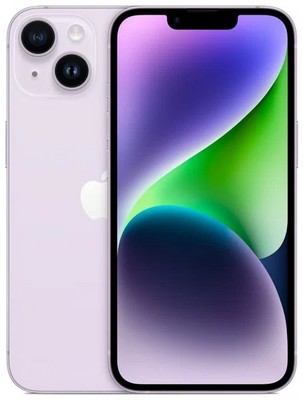 Смартфон Apple iPhone 14 256 ГБ, фиолетовый A2884 DUAL SIM (NANO-SIM) - фото 17223