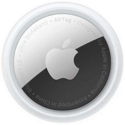Беспроводная метка (трекер) Apple AirTag белый/серебристый 4 шт. MX542ZM/A - фото 17779