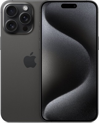 Смартфон Apple iPhone 15 Pro Max 256 Гб Титановый черный (Black Titanium) A3108 DUAL SIM (NANO-SIM) - фото 21131