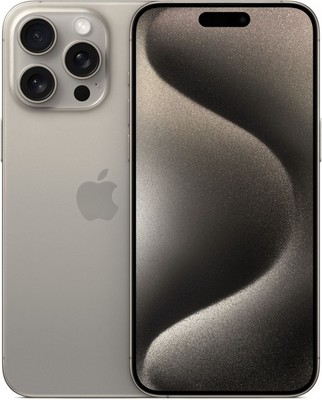 Смартфон Apple iPhone 15 Pro 512 Гб Титановый бежевый (Natural Titanium) A3104 DUAL SIM (NANO-SIM) - фото 21026