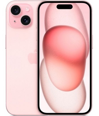Смартфон Apple iPhone 15 256 Гб Розовый (Pink) A3092 DUAL NANO SIM - фото 21316