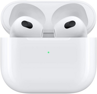 Беспроводные наушники Apple AirPods 3 MagSafe Charging Case, белый - фото 21787