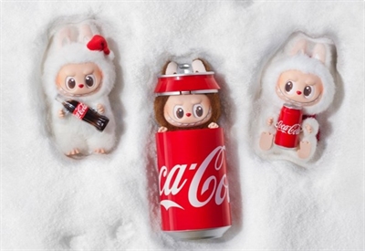 Оригинальный LABUBU Coca-Cola series (Pop Mart) купить в Москве по