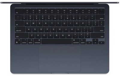 Ноутбук Apple MacBook Air 13 2025, 2560x1664 Apple M4, RAM 16 ГБ, SSD 512 ГБ, MW133, Midnight (Темная ночь) - фото 22976
