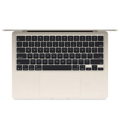 Ноутбук Apple MacBook Air 13 2025, 2560x1664 Apple M4, RAM 24 ГБ, SSD 512 ГБ, MC6A4, Starlight (Сияющая звезда) - фото 23632