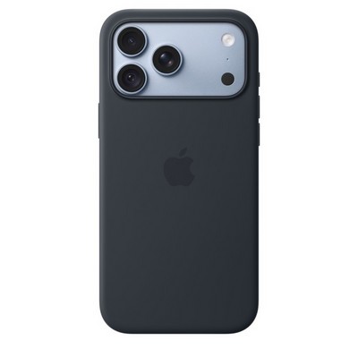 Чехол силиконовый Apple iPhone 18 Pro Silicone Case with MagSafe Navy Blue (Темно-синий) MK8V4 - фото 24604