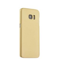 Чехол-накладка пластик Soft touch Deppa Air Case D-83242 для Samsung Galaxy S7 Edge SM-G935F 1мм Золотистый