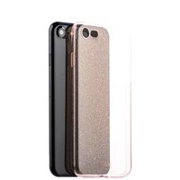Чехол-накладка силикон Deppa Chic Case с блестками D-85299 для iPhone 8/ 7 (4.7) 0.8мм Розовое золото 
