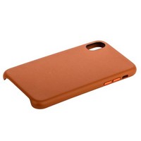 Чехол-накладка кожанная COTEetCI Elegant PU Leather Case для iPhone X (5.8") CS8011-BR Коричневый