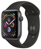 Часы Apple Watch Series 4 GPS 44mm Aluminum Case with Sport Band MU6D2 Серый космос/Черный