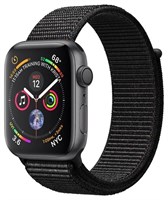Часы Apple Watch Series 4 GPS 44mm Aluminum Case with Sport Loop Black MU6E2
