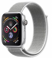 Часы Apple Watch Series 4 GPS 40mm Aluminum Case with Sport Loop Seashell MU652 Белая ракушка