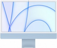 Моноблок Apple iMac 24 2021 M1 8 core, 8ГБ, 256Гб SSD, Blue, Синий (MJV93RU/A)