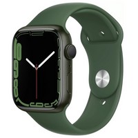Умные часы Apple Watch Series 7 45 мм Aluminium Case, зеленый клевер MKN73LL/A