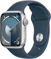 Умные часы Apple Watch Series 9 41 мм Aluminium Case GPS, Blue Sport Band (Синий)