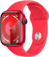 Умные часы Apple Watch Series 9 41 мм Aluminium Case GPS, (PRODUCT)RED Sport Band (Красный)