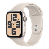 Умные часы Apple Watch Series SE Gen 2 (2023) 40 мм Aluminium Case, Starlight Sport Band (Сияющая звезда)