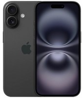 Смартфон Apple iPhone 16 128 Гб Черный (Black)