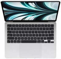 Ноутбук Apple MacBook Air 13 2022 2560x1664, Apple M2, RAM 8 ГБ, SSD 256 ГБ MLXY3, Серебристый (Silver), английская раскладка