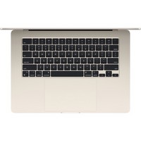 Ноутбук Apple MacBook Air 13 2024, 2560x1664 Apple M3, RAM 16 ГБ, SSD 256 ГБ, MC8J4, Starlight (Сияющая звезда)