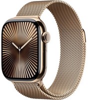 Умные часы Apple Watch Series 10 42 мм Gold Titanium Case with Gold Milanese Loop