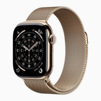 Умные часы Apple Watch Series 11 42 мм Gold Titanium Case with Gold Milanese Loop