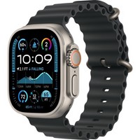 Умные часы Apple Watch Ultra 3 49 мм Natural Titanium Case, Black Ocean Band (Черный)