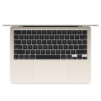 Ноутбук Apple MacBook Air 13 2025, 2560x1664 Apple M4, RAM 24 ГБ, SSD 512 ГБ, MC6A4, Starlight (Сияющая звезда)