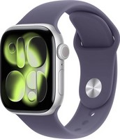 Умные часы Apple Watch Series 11 46 мм Silver Aluminium Case GPS, Purple Fog Sport Band (Фиолетовый)