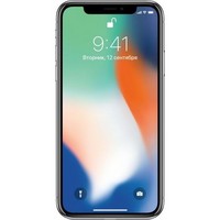 Смартфон Apple iPhone X 64 ГБ Серебристый A1865