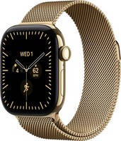 Умные часы Apple Watch Series 12 42 мм Radiant Gold with Radiant Gold Milanese Loop