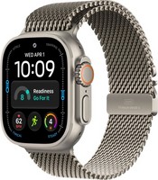 Умные часы Apple Watch Ultra 4 49 мм Natural Titanium Case with Natural titanium Milanese loop (Mиланский титановый) Medium