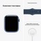 Умные часы Apple Watch Series 7 GPS 45mm Aluminum Case with Sport Band Blue pool (Cиний омут) MKN83LL/A - фото 16904
