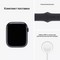 Умные часы Apple Watch Series 7 GPS 45mm Midnight Aluminum Case with Sport Band Midnight, Тёмная ночь, MKN53LL/A - фото 16844