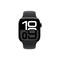 Умные часы Apple Watch Series 10 46 мм Jet black Aluminium Case GPS, Black Sport Band (Черные) - фото 22468