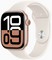 Умные часы Apple Watch Series 10 42 мм Rose Gold Aluminium Case GPS, Starlight Sport Band (Сияющая звезда) - фото 22457