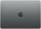 Ноутбук Apple MacBook Air 13 2022 2560x1664, Apple M2, RAM 8 ГБ, SSD 256 ГБ MLXW3, Space gray, английская раскладка - фото 22493