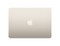Ноутбук Apple MacBook Air 13 2024, 2560x1664 Apple M3, RAM 16 ГБ, SSD 256 ГБ, MC8J4, Starlight (Сияющая звезда) - фото 22686